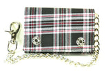 Plaid Chain Wallet (Various Prints/Colors!)
