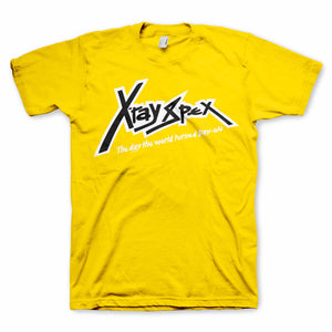 X-Ray Spex Yellow Logo Band Shirt