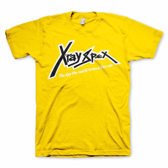 X-Ray Spex Yellow Logo Band Shirt