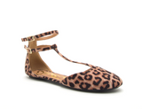 Leopard Print Ballerina Flats