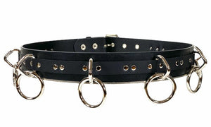 Black Vegan Bondage Belt