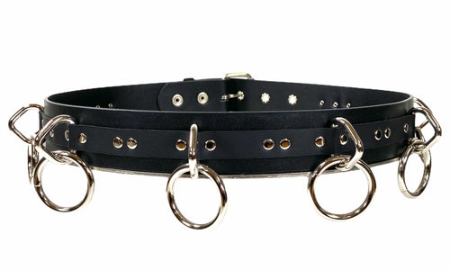 Black Vegan Bondage Belt