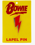 Bowie Bolt Lapel Pin