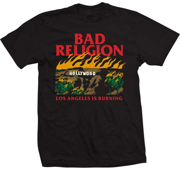 Bad Religion Burning Shirt