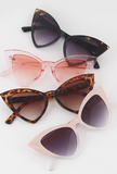 Double Pointed Cat Eye Sunglasses