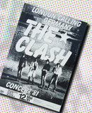 The Clash London Calling Flier Fine Art Print