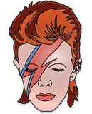 Bowie Aladdin Enamel Pin