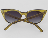 Like a Rolling Stone Rounded Cat Eye Sunglasses