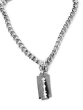 Razor Blade Chain Necklace