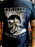 Exploited Let's Start A War Shirt