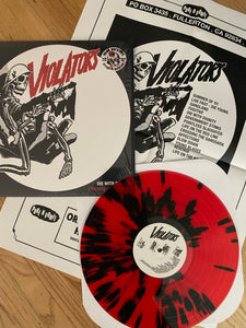 Violators - Die With Dignity (No Future Years) LP Exclusive Splatter