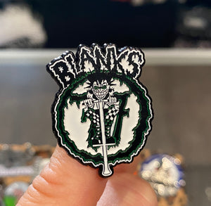 Blanks 77 Logo Pin