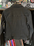 Cyanide Rambler Vintage-Wash Black Denim Jacket