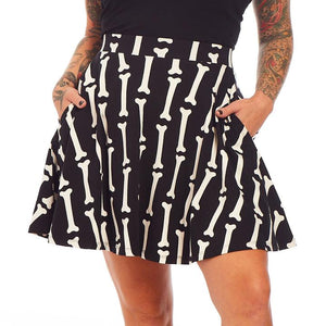 Miss Bones Skater Skirt