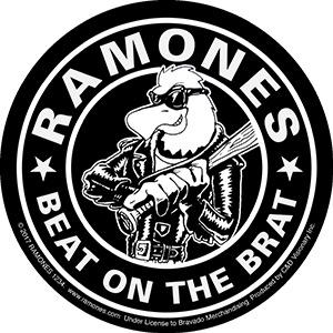 Ramones Beat on The Brat Sticker