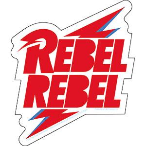 David Bowie Rebel Sticker