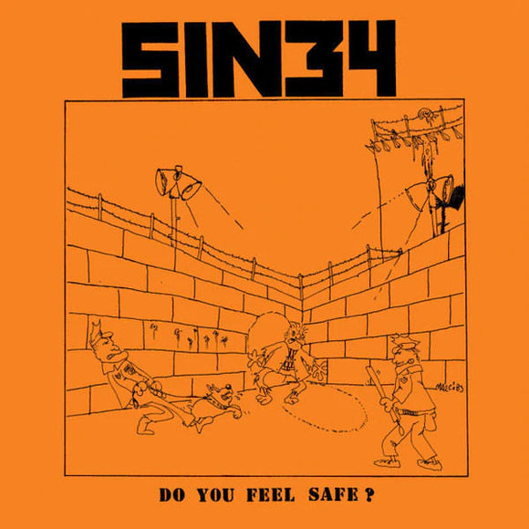 Sin 34 - Do You Feel Safe LP