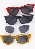 Thick Frame Cat Eye Creamy Sunglasses